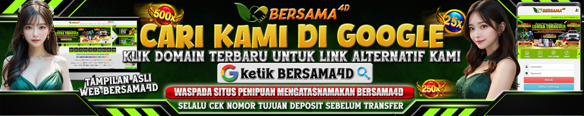 LINK ALTERNATIF SITUS GACOR BERSAMA4D